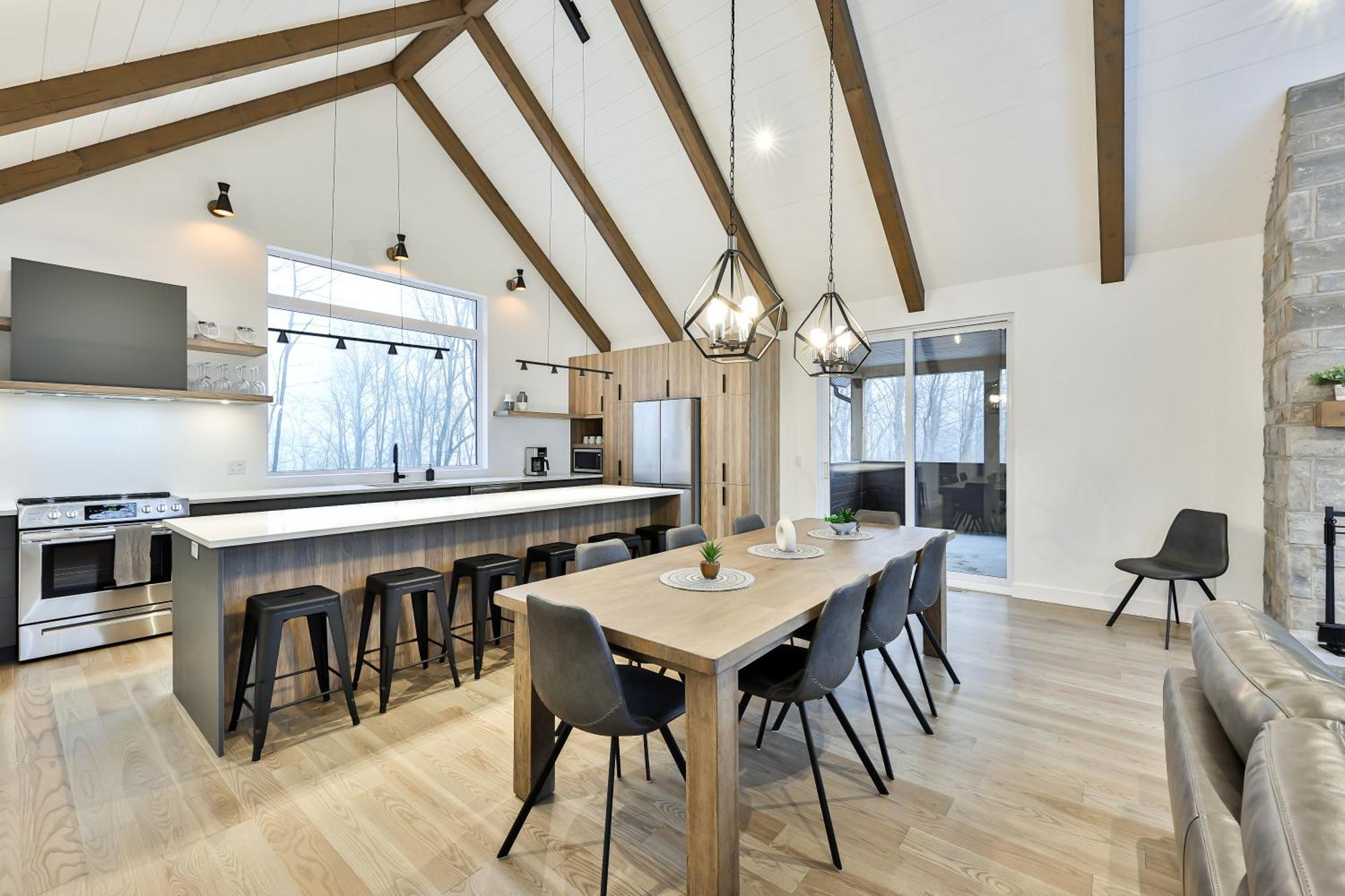 The Chic Shack - Golf, Ski, Spa Saint-Faustin Εξωτερικό φωτογραφία